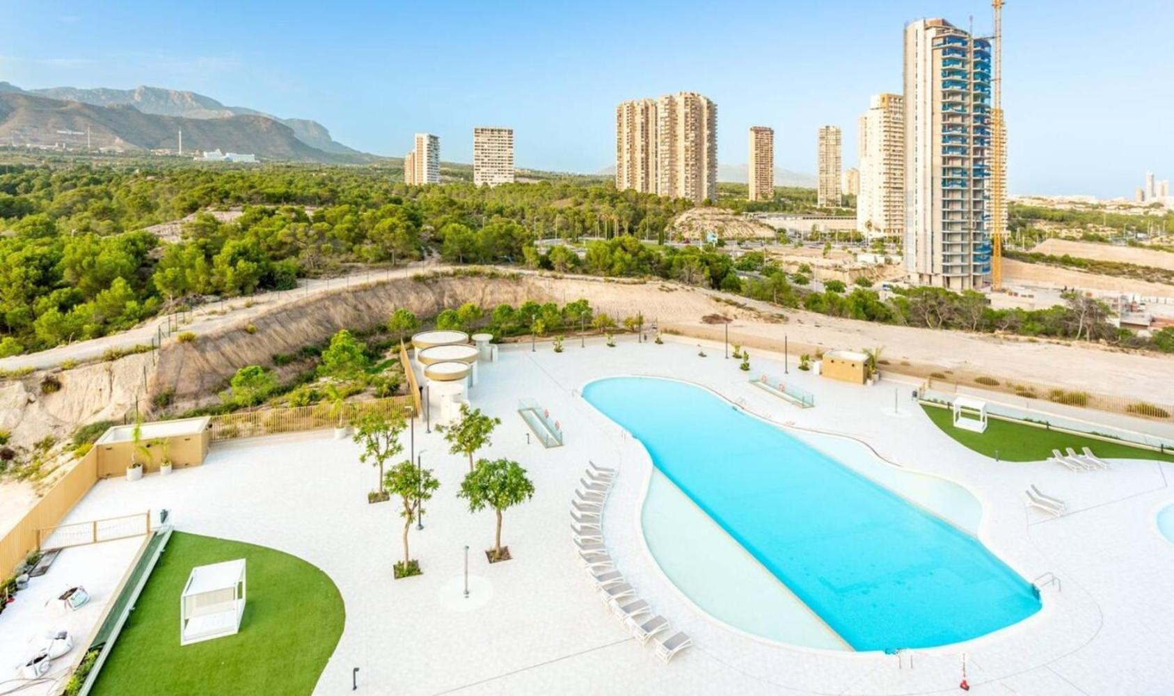 Skypartment Intempo Benidorm Lejlighed Eksteriør billede